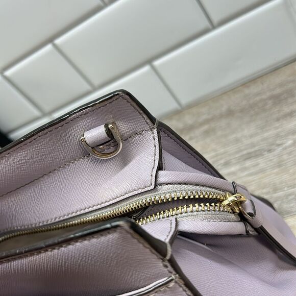 *2956 Kate Spade purple satchel 237792956 - Picture 7 of 14